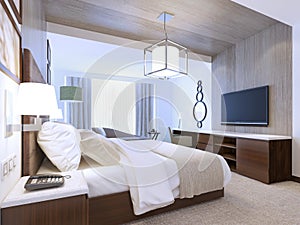 Inspiration for modern hotel room