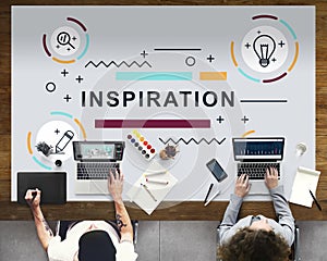 Inspiration Motivation Creative Innovation Graphic Concept