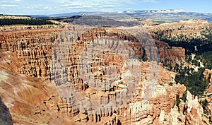 Inspiration Point in Bryce Canyon National Park - State of Utah, USA