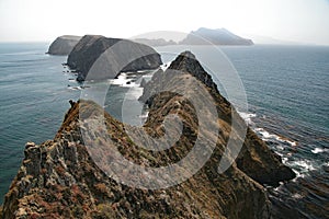Inspiration Point on East Anacapa Island in Channel Islands National Park, California.