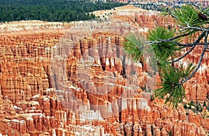 Inspiration point landscape, Bryce Canyon National Park