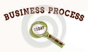 Inspiration showing sign Business Process. Business concept discussion in a small group in which the result of research