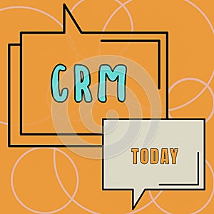 Inspiration showing sign Crm. Business approach manages all your company relationships and interactions with customers