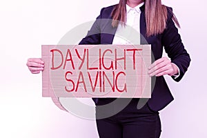 Inspiration showing sign Daylight SavingStorage technologies that can be used to protect data. Business showcase Storage