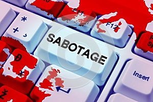 Inspiration showing sign Sabotage. Concept meaning destruction of an employer's tools and materials by workers