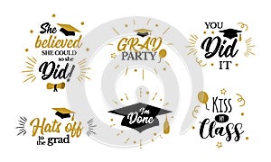 Inspirational grad party quotes to congrat graduates photo