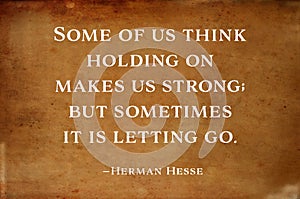 Inspirational and motivational quote by Herman Hesse photo