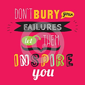 Inspirational and motivational quotes vector