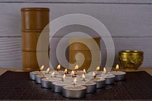 Inspirational quote - Take your candle and light the world.