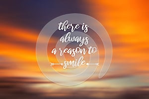 There is always a reason to smile photo