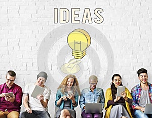 Inspire Fresh Ideas Creativity Concept