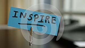 Inspire written