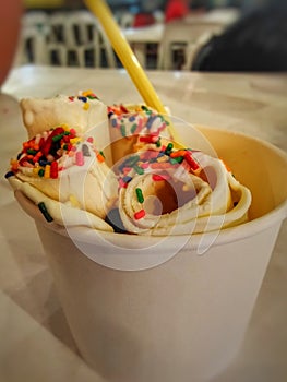 Rolled Ice cream