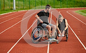 An inspiring couple with disability showcase their incredible determination and strength as they train together for the