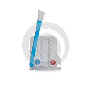 Inspirometer Inhalation Respiration Lung Breathing Training Devi