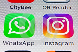 Instagram app on IPhone