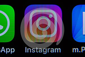 Instagram app on IPhone