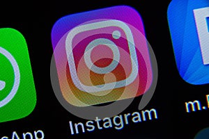 Instagram app on IPhone