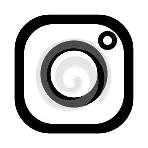 Instagram icon logo Social media logos icon Instagram element vector