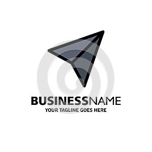 Instagram, Sets, Share Business Logo Template. Flat Color