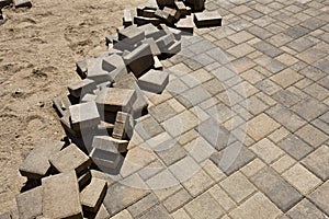 Installation of Brick Pavers