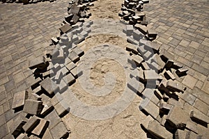 Installation of Brick Pavers