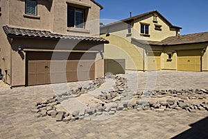 Installation of Brick Pavers Driveway