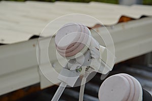 Installation and configuration of a satellite television dish