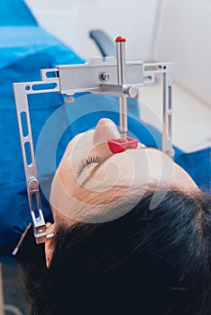 Installation of the face-bow. Functional diagnostics. Dental technology