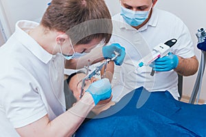 Installation of the face-bow. Functional diagnostics. Dental technology