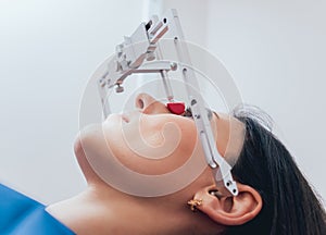 Installation of the face-bow. Functional diagnostics. Modern technology
