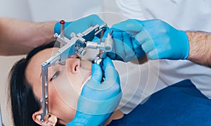 Installation of the face-bow. Functional diagnostics. Modern technology