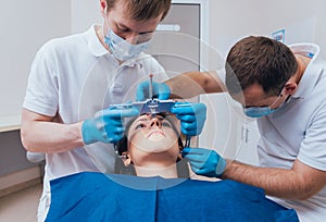 Installation of the face-bow. Functional diagnostics. Modern technology