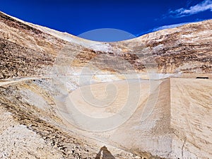 Installation process of geosynthetics in industry and mining