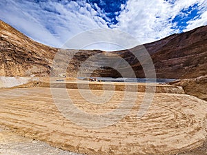 Installation process of geosynthetics in industry and mining