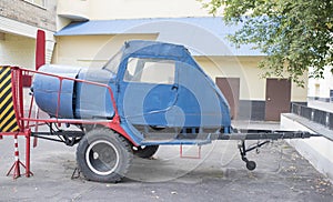 Installation for producing wind when camerawork