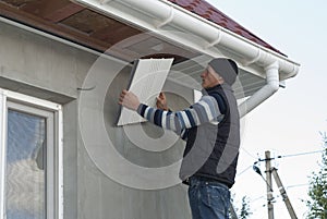 Installation of soffits