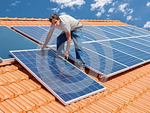 Installing alternative energy photovoltaic solar panels