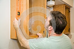 Installing Cabinets - Leveling