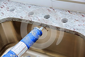 Cabinets with granite countertops renovation and granite installation