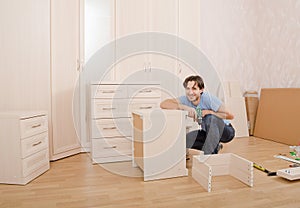 Installing furniture