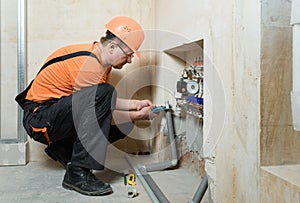 Installing the home heating system