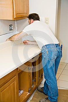 Installing Kitchen Counter