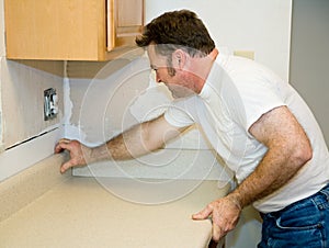 Installing Laminate Counter Top