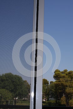 Installing mosquito nets for plastic windows