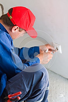 Installing a plug