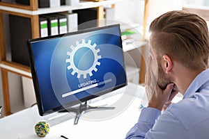 Installing Software Update Progress