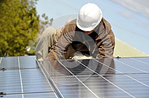 Installing Solar Panel Wiring 3
