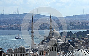 Instanbul city view, Turkey photo