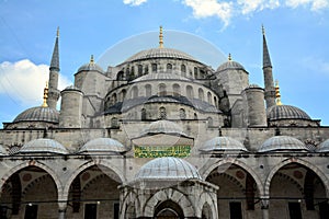 Instanbul, Turkey. Blue Mosque photo